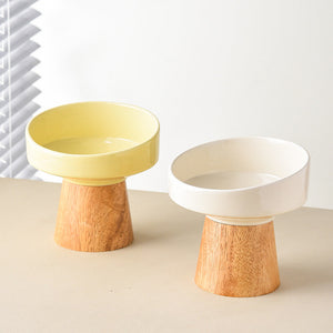Elevated Ceramic Pet Food And Water Bowl: The Perfect Dining Experience for Your Furry Friend